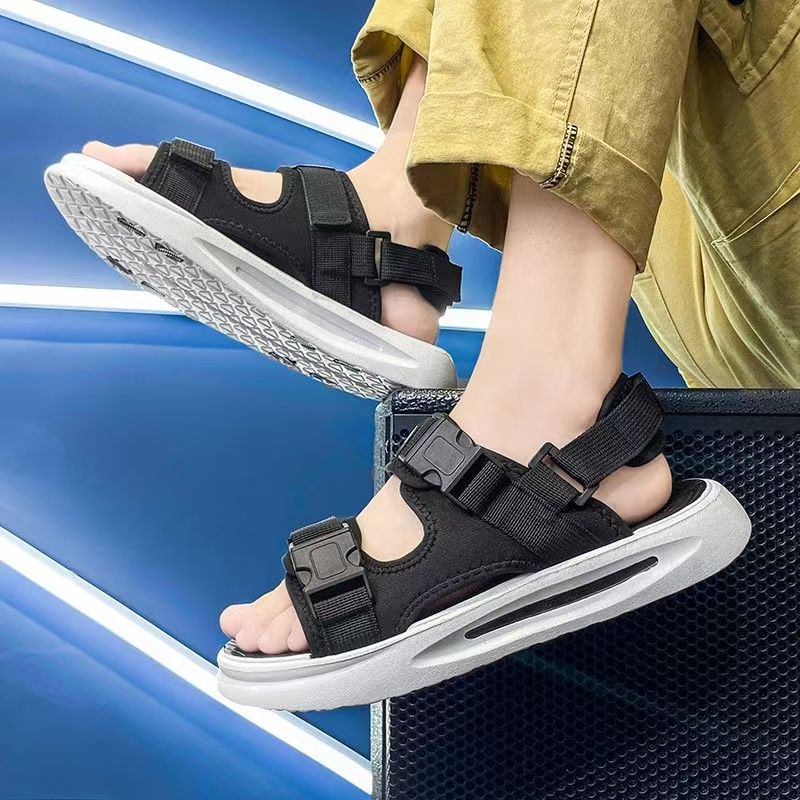 Velcro Hook Loop - Sandal Pantai Pria Musim Panas Model