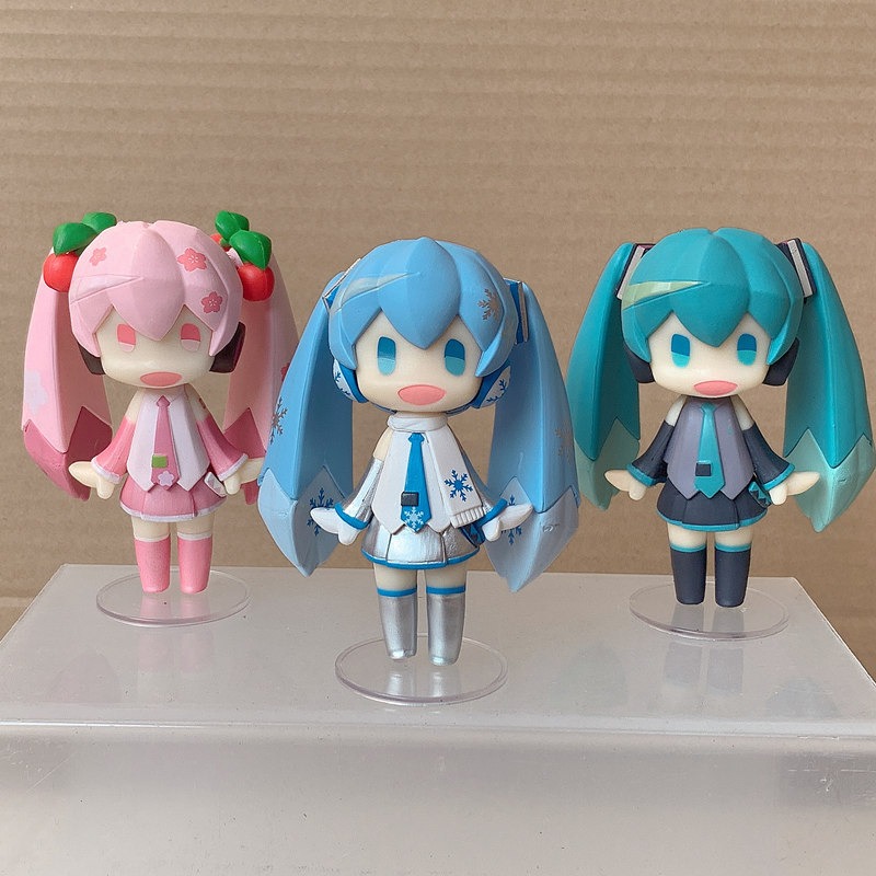 Cosplay Prop Building - Figur Anime Hatsune Miku 10CM Versi