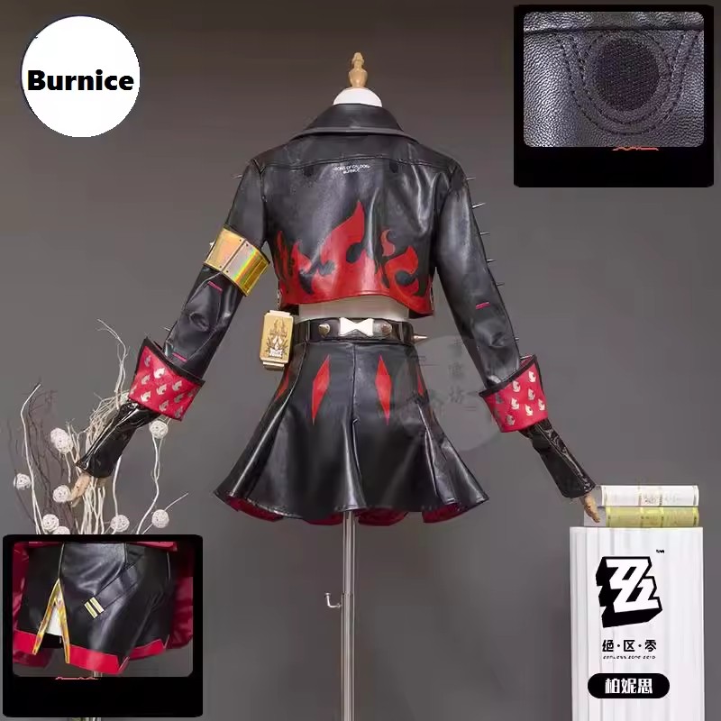 Burnice Cosplay Prop - Zenless Zone Zero Cosplay, kostum Burnice