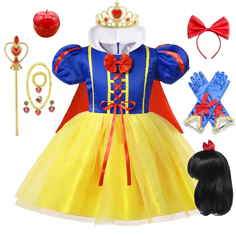 Cosplay Prop Bow - Gaun Putri Salju Putih Kostum Anak