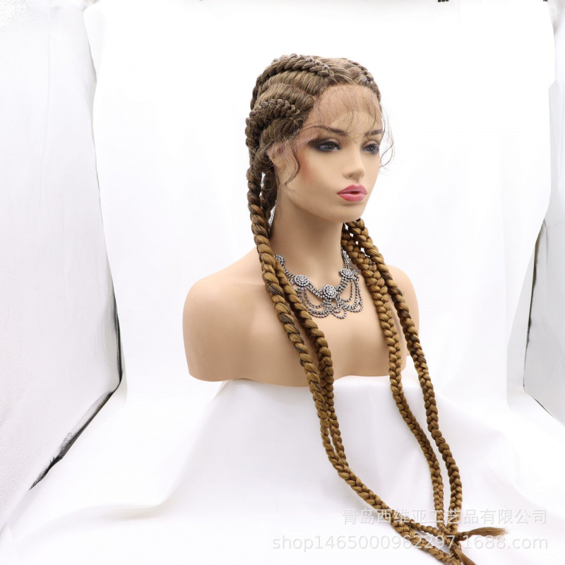 Wig Fiber Net - Wig serat sintetis berbahan renda rajutan