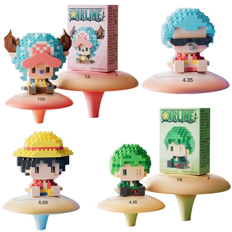 Cosplay Prop Building - Mainan Blok Bangunan Anime One Piece