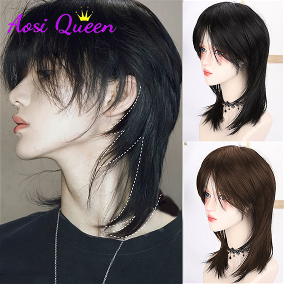 Wig Fiber Net - Sebagai Wig Rambut Pendek Wanita Warna