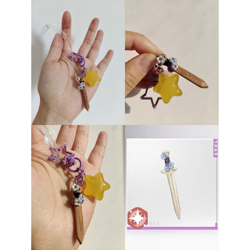 Cosplay Prop Bag - Aksesoris Anime Cosplay Handmade Love and