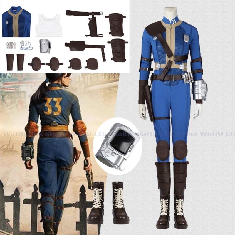 Fallout Cosplay Prop - Kostum Cosplay Lucy musim gugur Cos