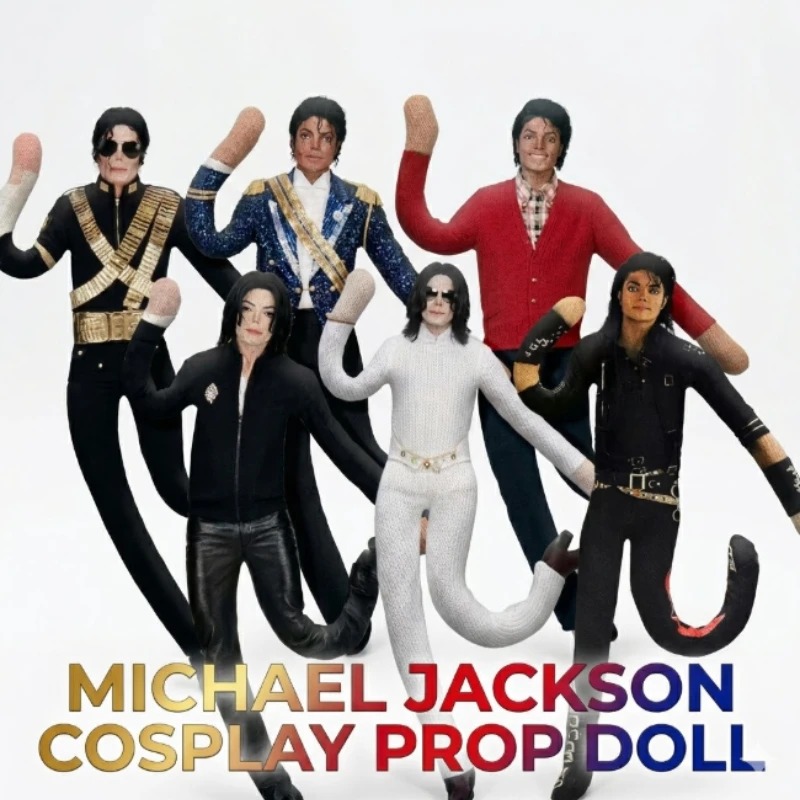 Evoker Cosplay Prop - Boneka Michael Jackson Gaya Baru yang