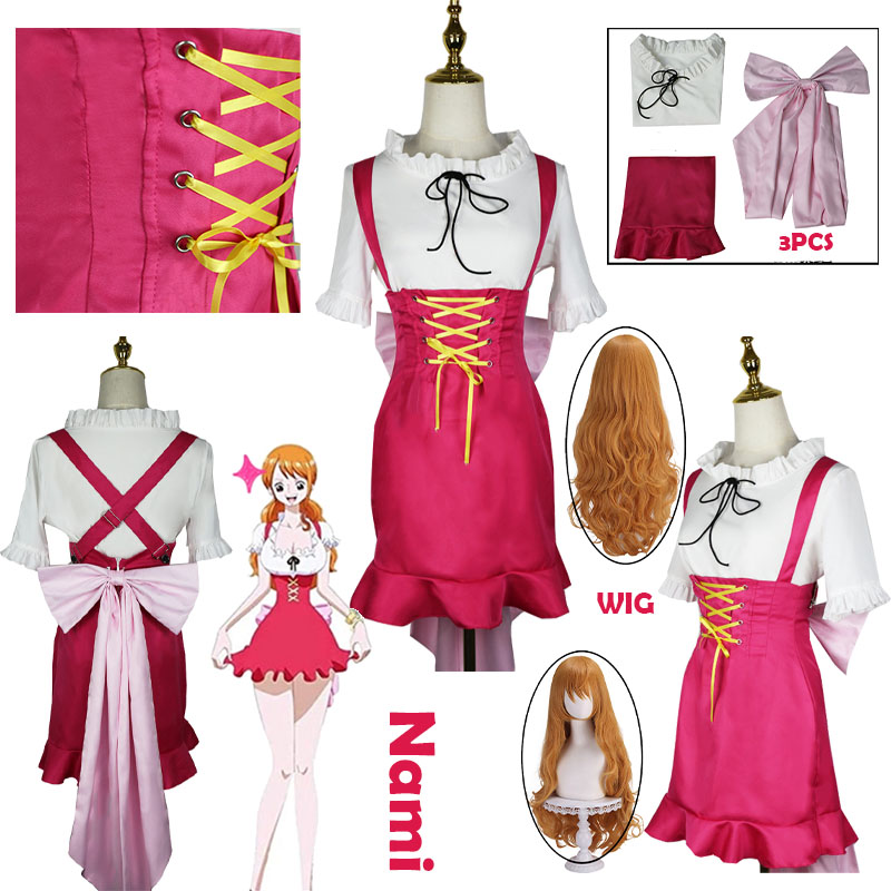 Cosplay Prop Bow - WHH Anime Nami Cosplay Kostum Menggemaskan