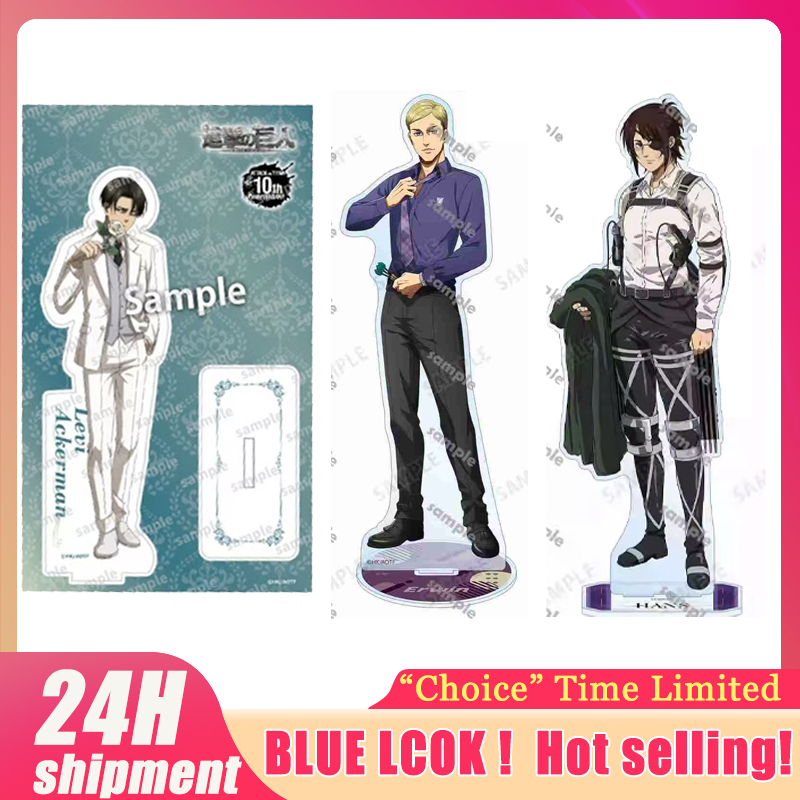 Cosplay Props - Figur Akrilik Levi dari Attack on