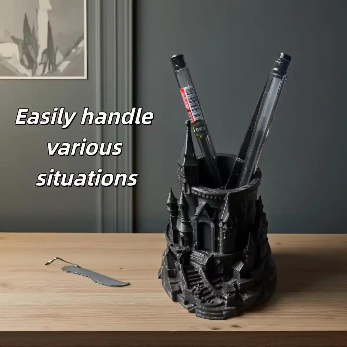 Cosplay Prop 3D Print - Tempat Pensil Harry Potter Gaya Gelap