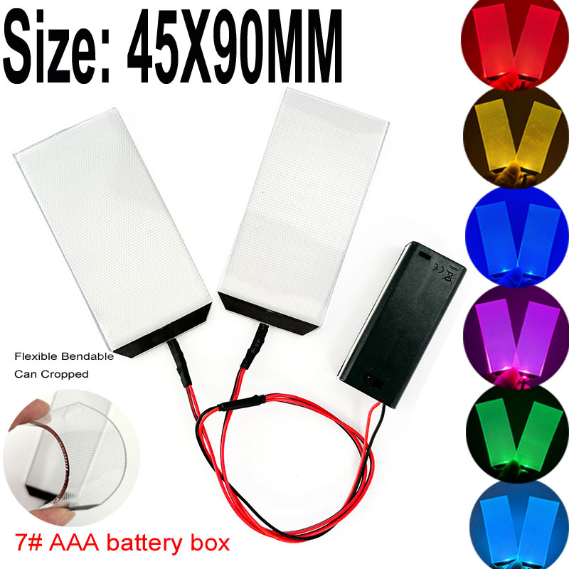 Cosplay Prop Kit - Kit lampu mata Led fleksibel helm