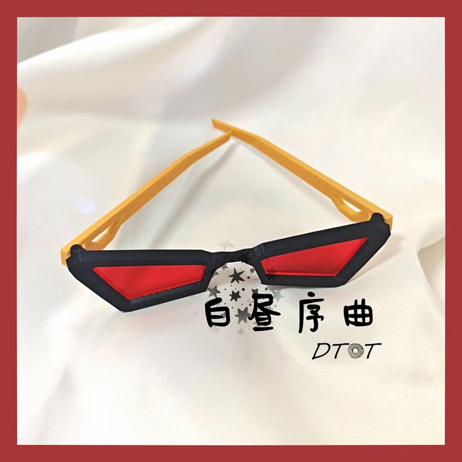 Burnice Cosplay Prop - Kacamata Cosplay Anime Zenless Zone Zero