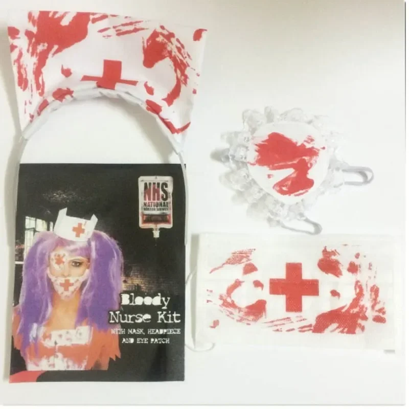 Cosplay Prop Kit - 3 buah/Set Aksesori kostum Kit perawat
