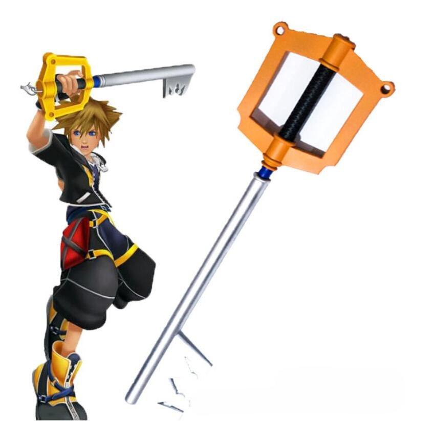 Pedang Keyblade Emas Kingdom H - Keyblade Cosplay Prop ulasan dan harga
