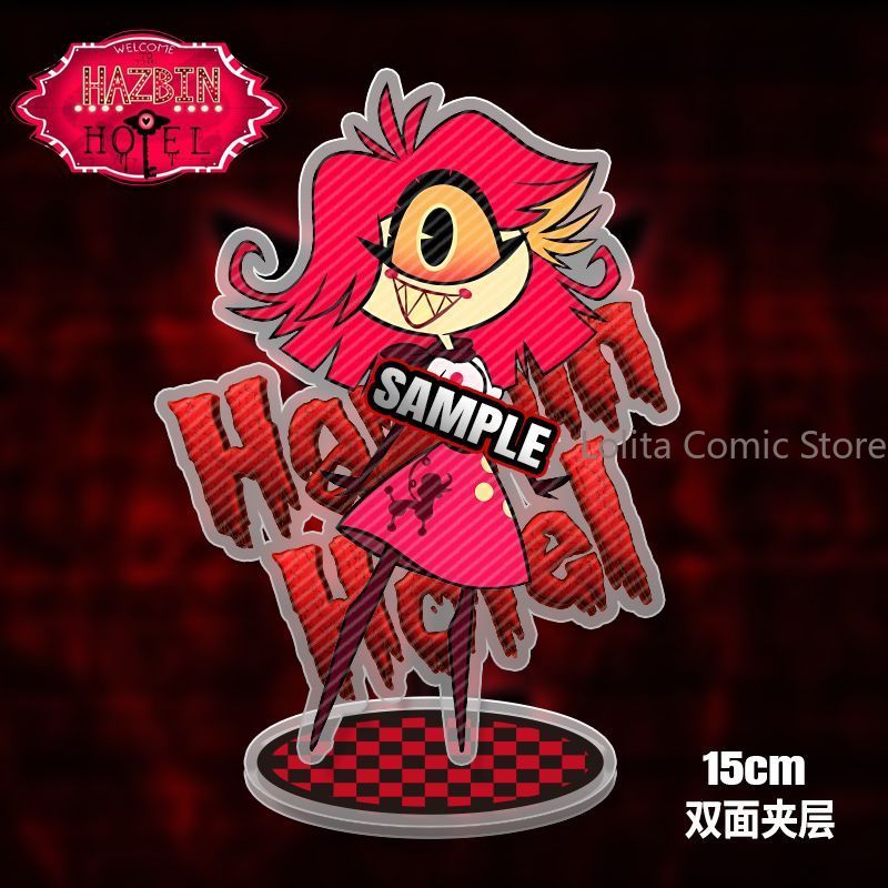 Anime Hazbin Hotel Husk Pentio - Cosplay Prop Display ulasan dan harga