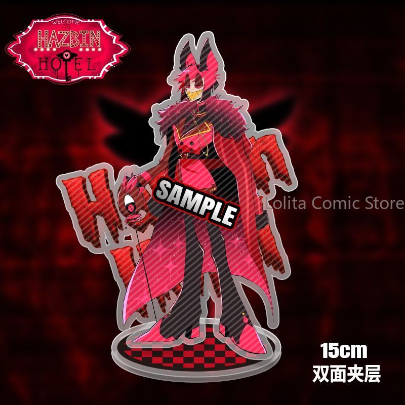 Anime Hazbin Hotel Husk Pentio - Cosplay Prop Display ulasan dan harga