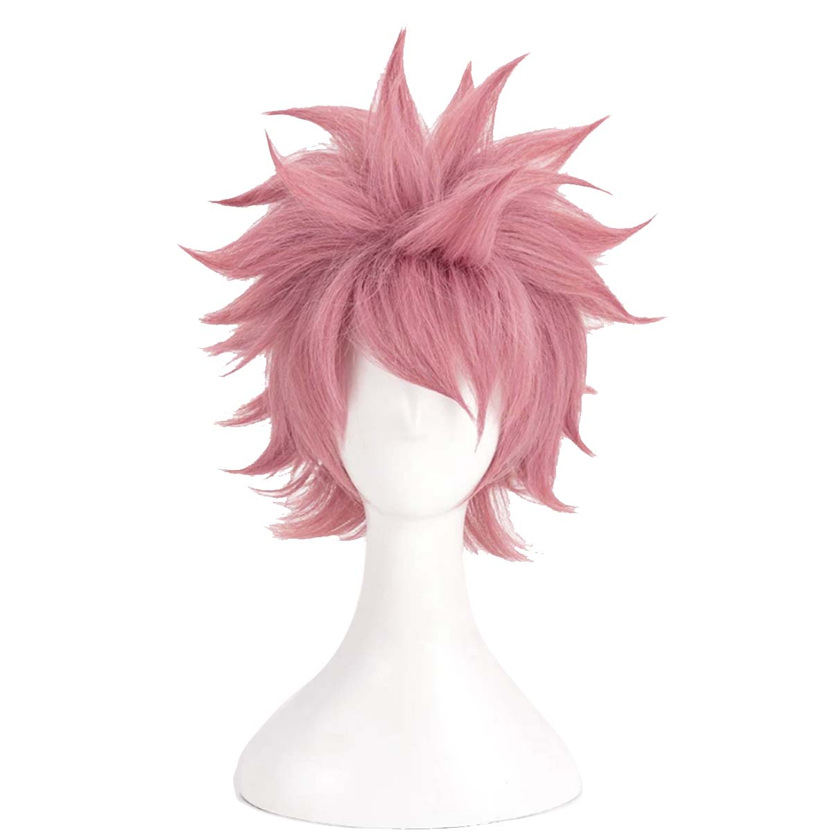 Wig Cosplay Natsu Dragneel dar - Wig Fiber Net ulasan dan harga