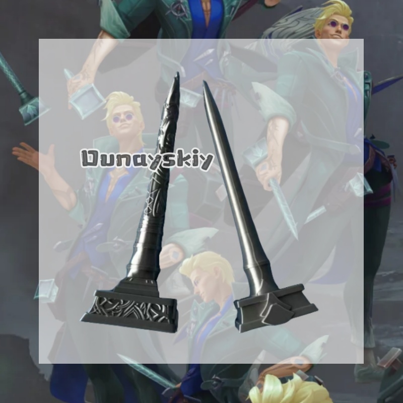 KS*27Locke The Ashen Exorcist  - Cosplay Prop Display ulasan dan harga