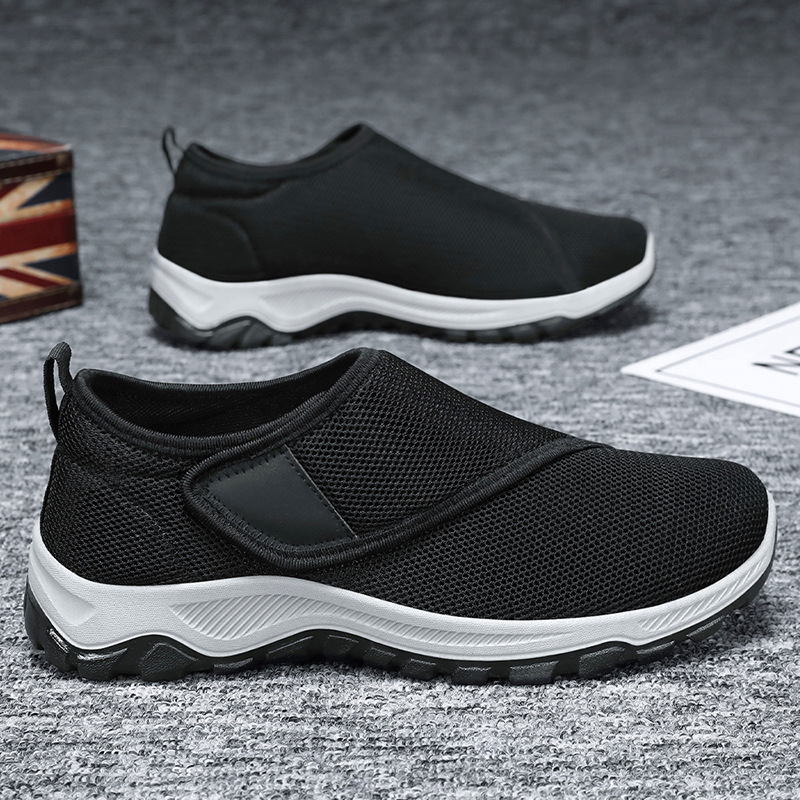 Sepatu Jaring Pria Musim Panas - Velcro Hook Loop ulasan dan harga