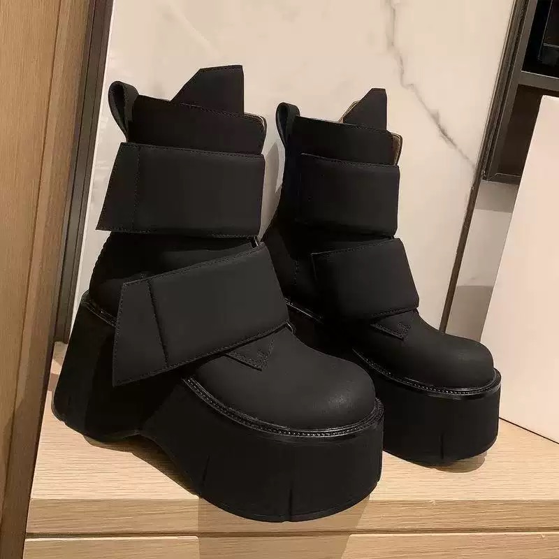 Sepatu Boots Wanita Velcro Pen - Velcro Hook Loop ulasan dan harga