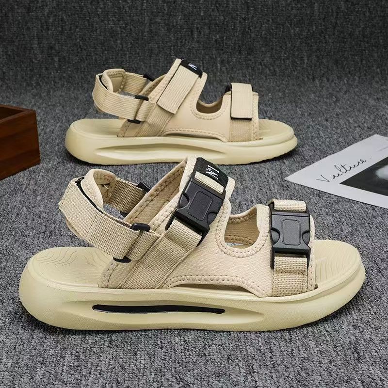 Sandal Pantai Pria Musim Panas - Velcro Hook Loop ulasan dan harga