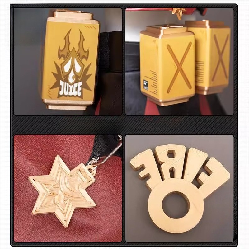 Kostum Cosplay Zenless Zone Ze - Burnice Cosplay Prop ulasan dan harga