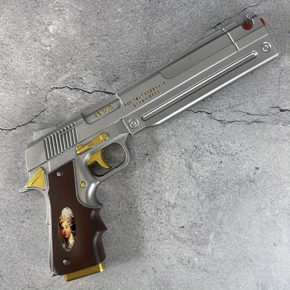 Pistol PU Dante 15 inci Devil  - Cosplay Prop Display ulasan dan harga