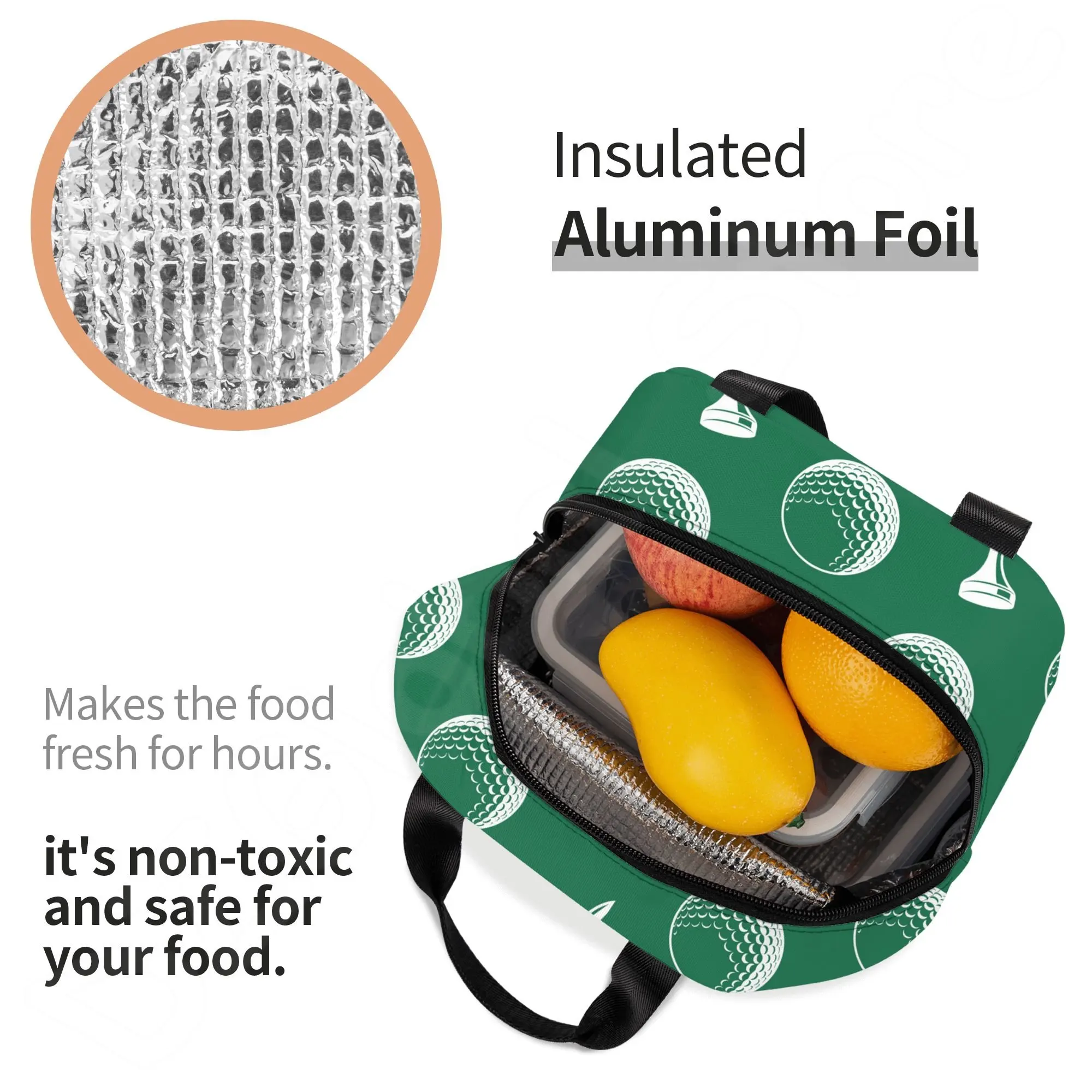 Bola Golf Tas Makan Siang Teri - Thermoplastic Pellet ulasan dan harga