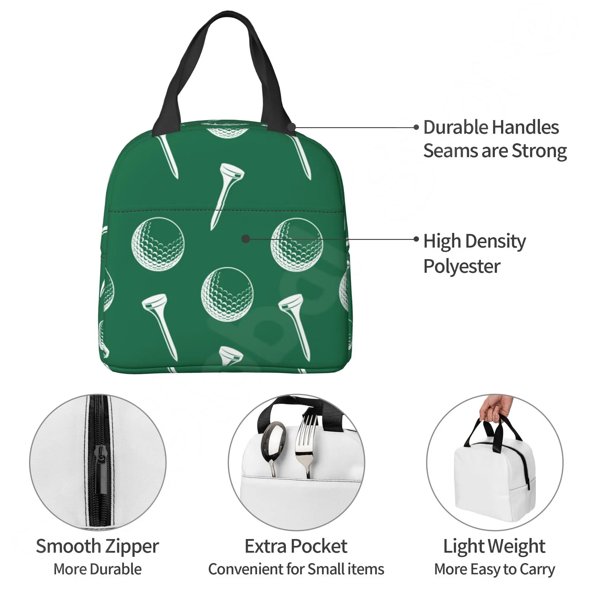 Bola Golf Tas Makan Siang Teri - Thermoplastic Pellet ulasan dan harga