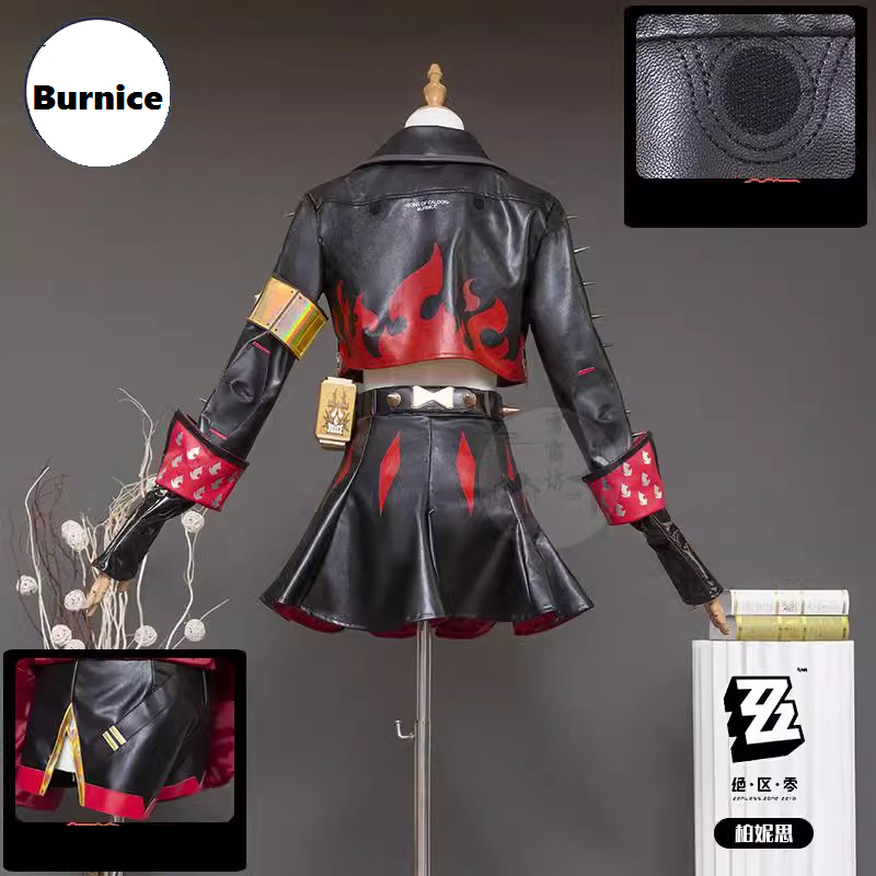 Kostum Cosplay Zenless Zone Ze - Burnice Cosplay Prop ulasan dan harga