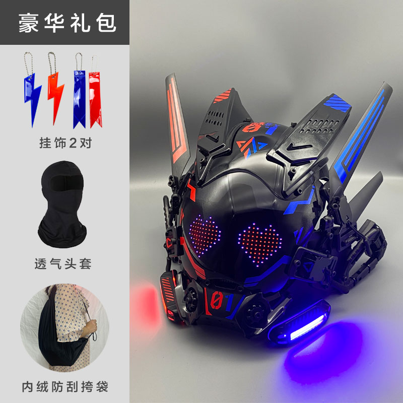 Topeng Cosplay Cyberpunk Mech  - Cosplay Prop Display ulasan dan harga