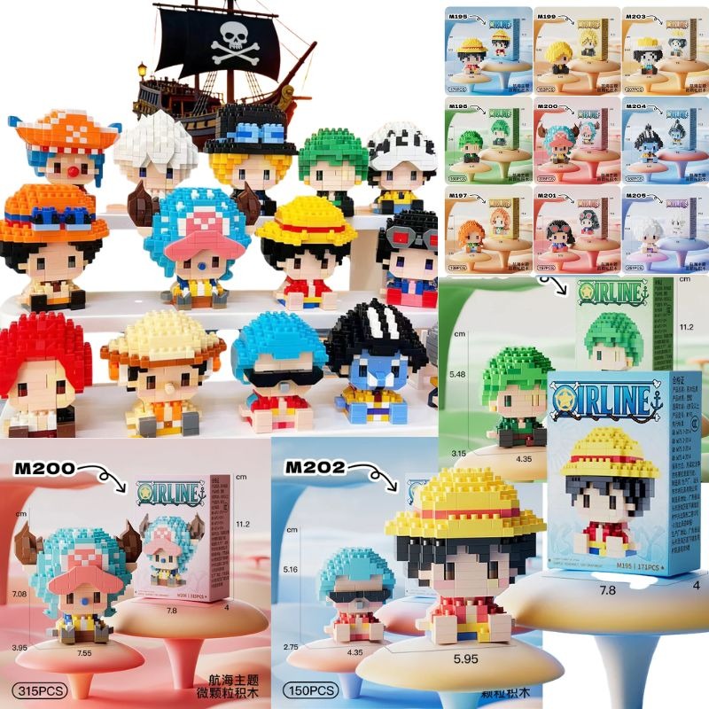 Mainan Blok Bangunan Anime One - Cosplay Prop Building ulasan dan harga