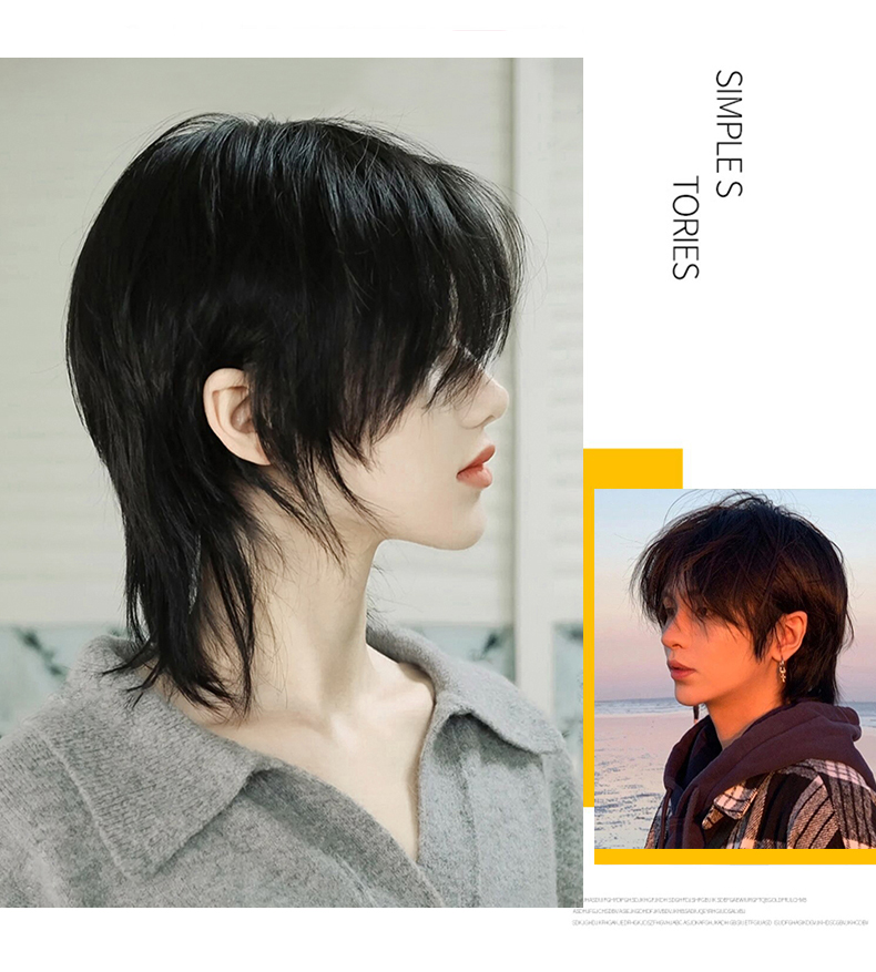 Sebagai Wig Rambut Pendek Wani - Wig Fiber Net ulasan dan harga