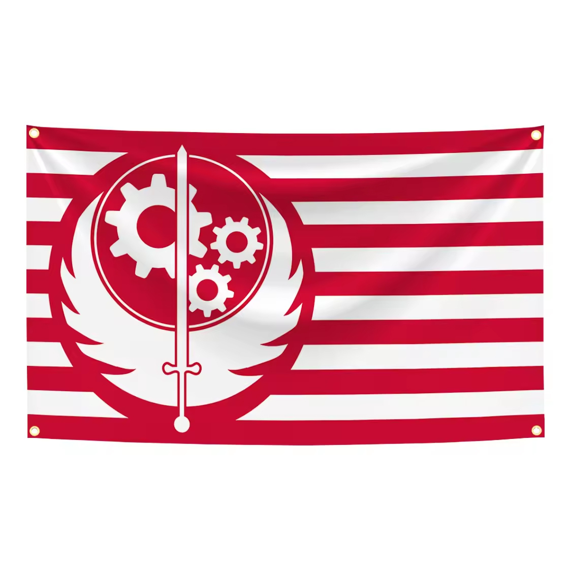 Bendera Persaudaraan Baja 90X1 - Fallout Cosplay Prop ulasan dan harga