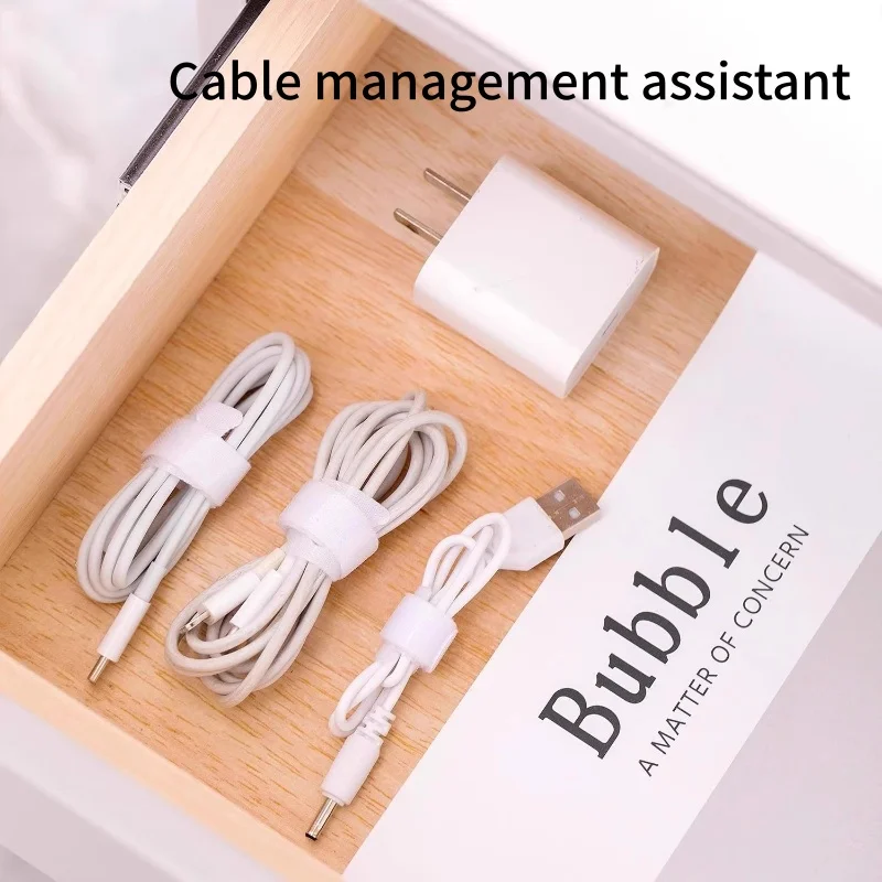 Pengatur Kabel Reusable Tanpa  - Velcro Hook Loop ulasan dan harga