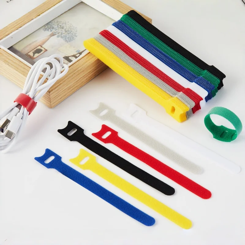 Pengatur Kabel Reusable Tanpa  - Velcro Hook Loop ulasan dan harga