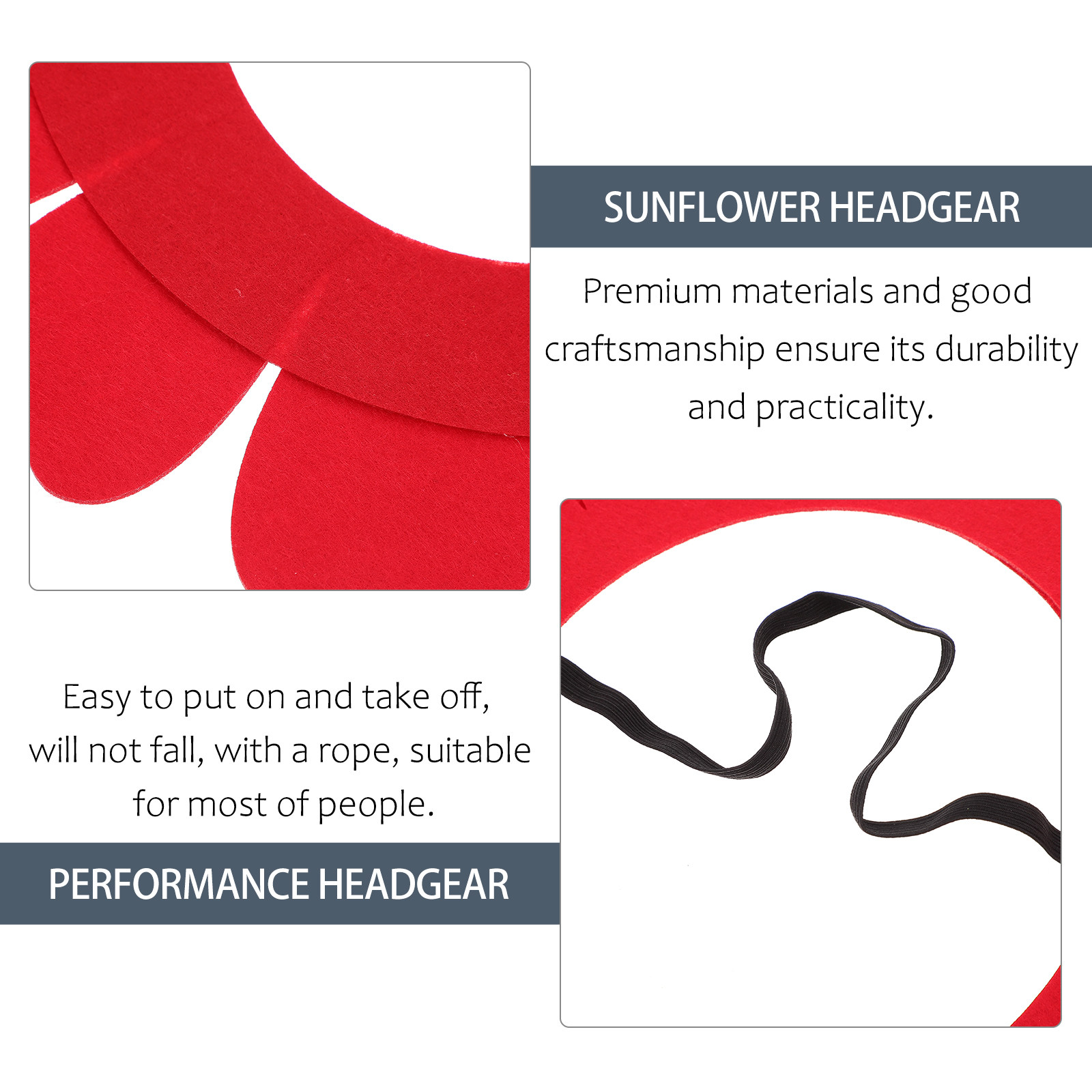 2 Buah Hiasan Kepala Bunga Mat - Easy Cosplay Prop ulasan dan harga