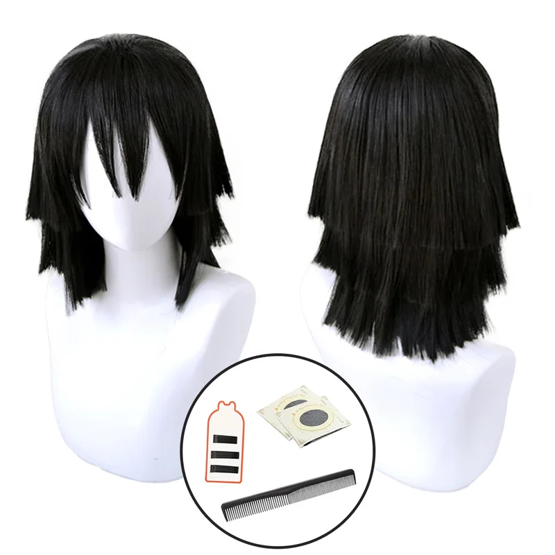 /Wig Cosplay Anime Iguro Obana - Wig Fiber Net ulasan dan harga