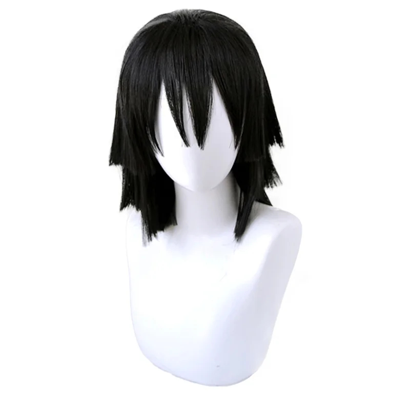 /Wig Cosplay Anime Iguro Obana - Wig Fiber Net ulasan dan harga