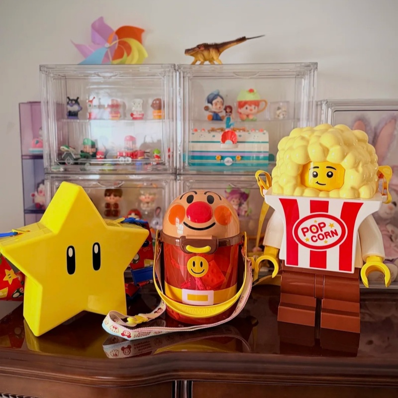 Tas Kontainer Popcorn Gaya Bui - Cosplay Prop Building ulasan dan harga