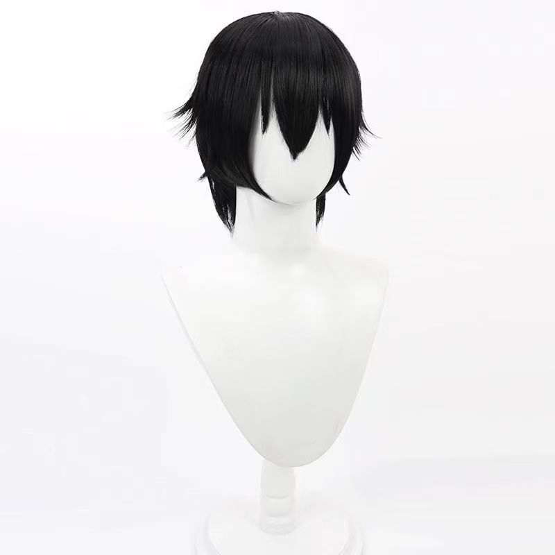 Wig Cosplay Anime Lelouch Lamp - Wig Fiber Net ulasan dan harga