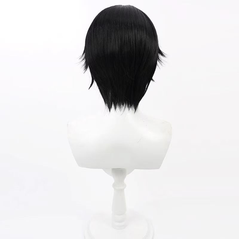 Wig Cosplay Anime Lelouch Lamp - Wig Fiber Net ulasan dan harga