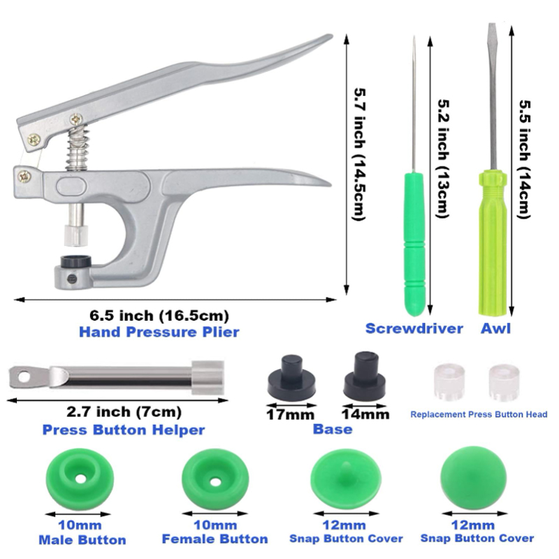 Kancing jepret dan Tang jepret - Snap Plier Setter ulasan dan harga