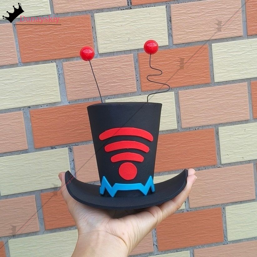 Kostum Cosplay Hotel Vox 2025, - Cosplay Prop 3D Print ulasan dan harga