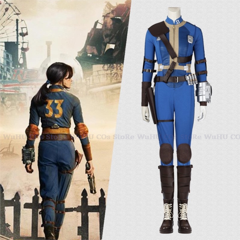 Kostum Cosplay Lucy musim gugu - Fallout Cosplay Prop ulasan dan harga