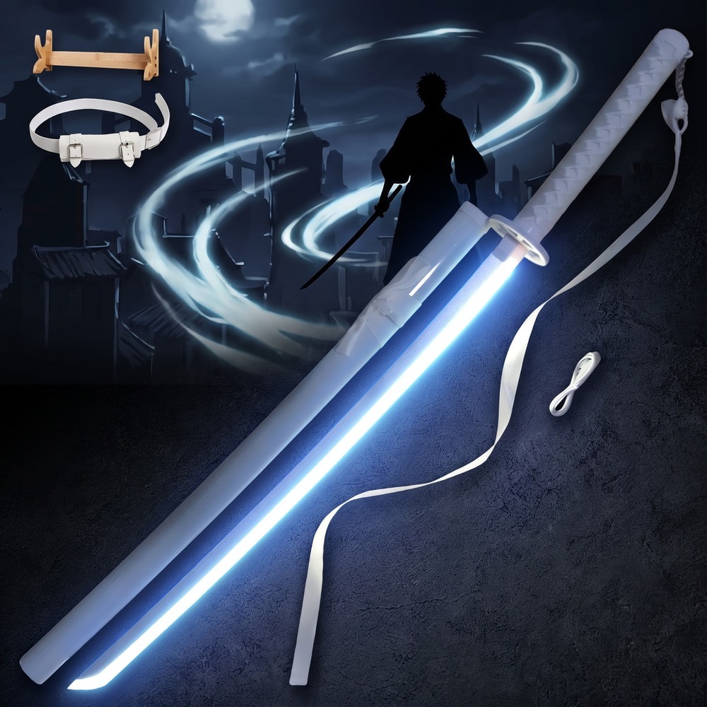 Set Rak Pedang Katana LED 40 I - Cosplay Prop Display ulasan dan harga