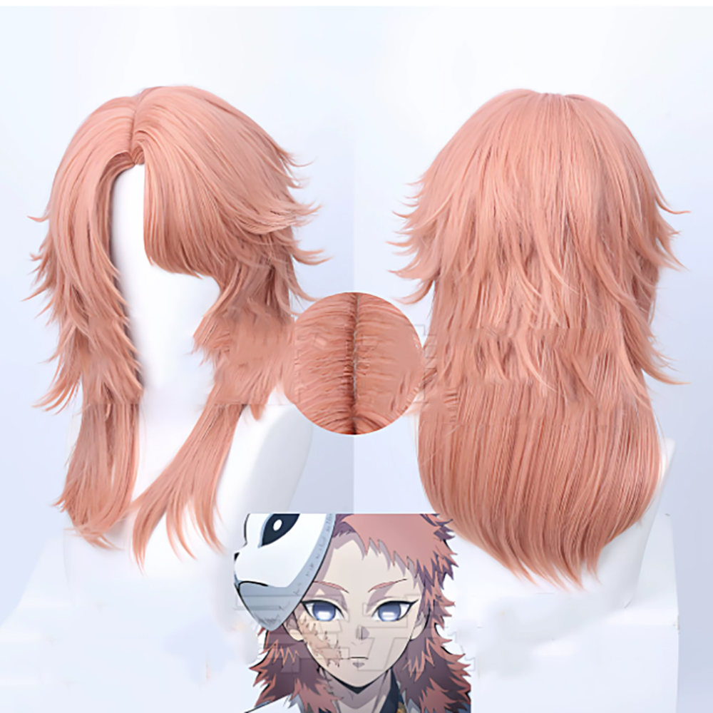HAIRJOY ​​Wig Cosplay Sabito R - Wig Fiber Net ulasan dan harga
