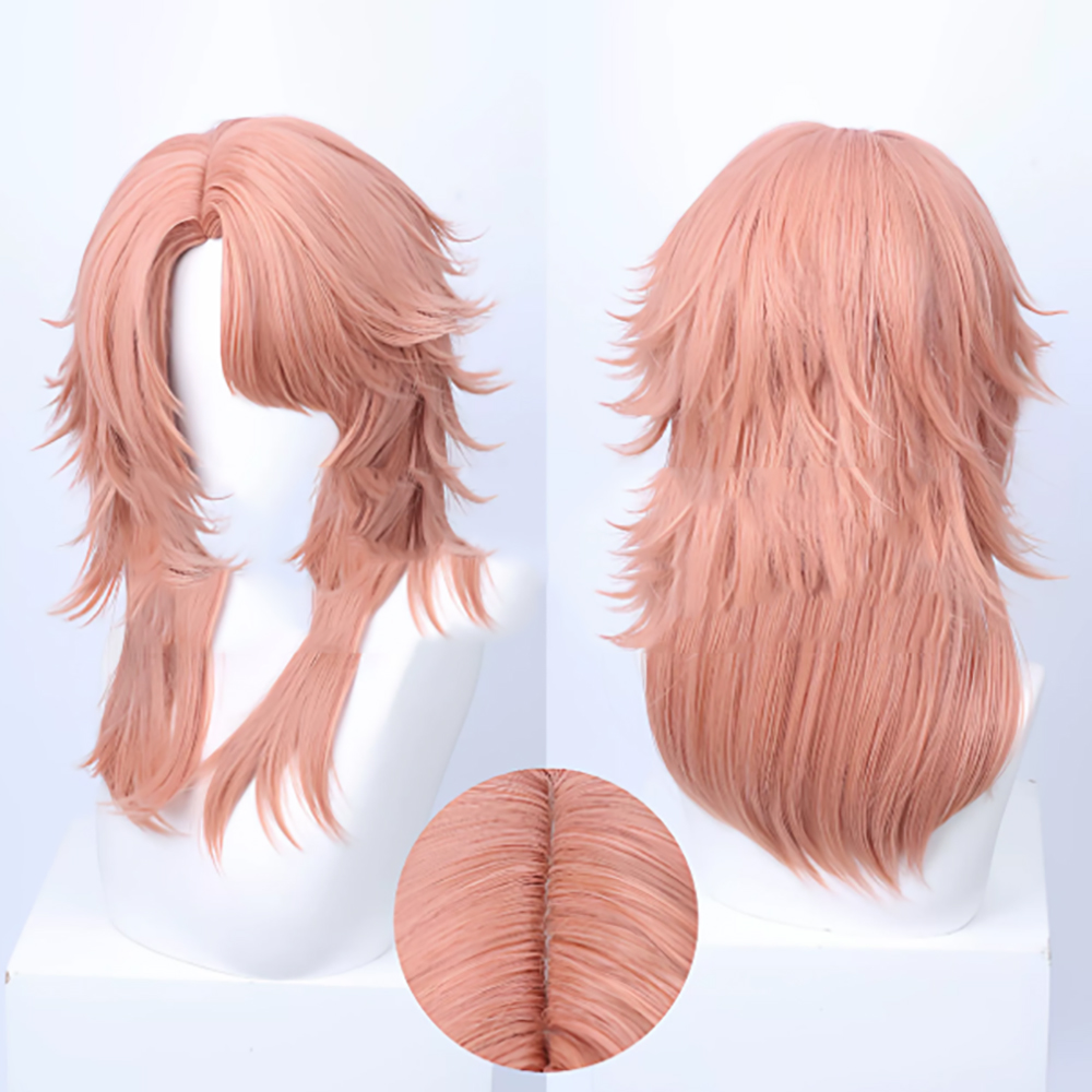 HAIRJOY ​​Wig Cosplay Sabito R - Wig Fiber Net ulasan dan harga
