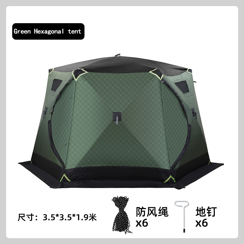 Tenda Heksagonal Oktagonal unt - Thermoplastic Pellet ulasan dan harga