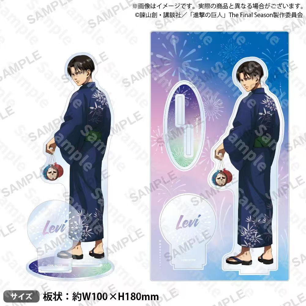 Figur Akrilik Levi dari Attack - Cosplay Props ulasan dan harga