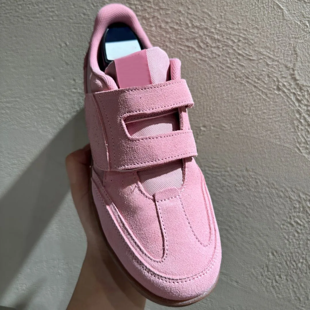 Sepatu Sneakers Retro dengan T - Velcro Hook Loop ulasan dan harga